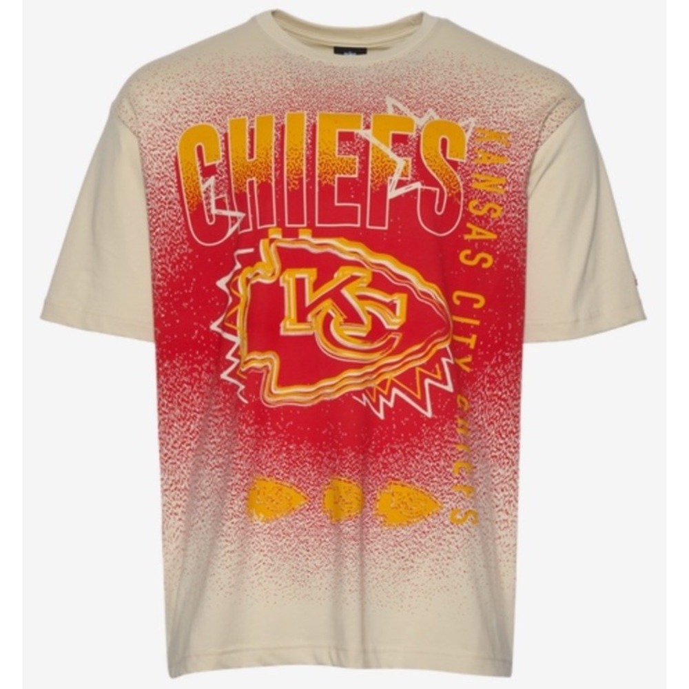 Kansas City Chiefs Men's New Era XXL T-Shirt Confetti Logo NWT